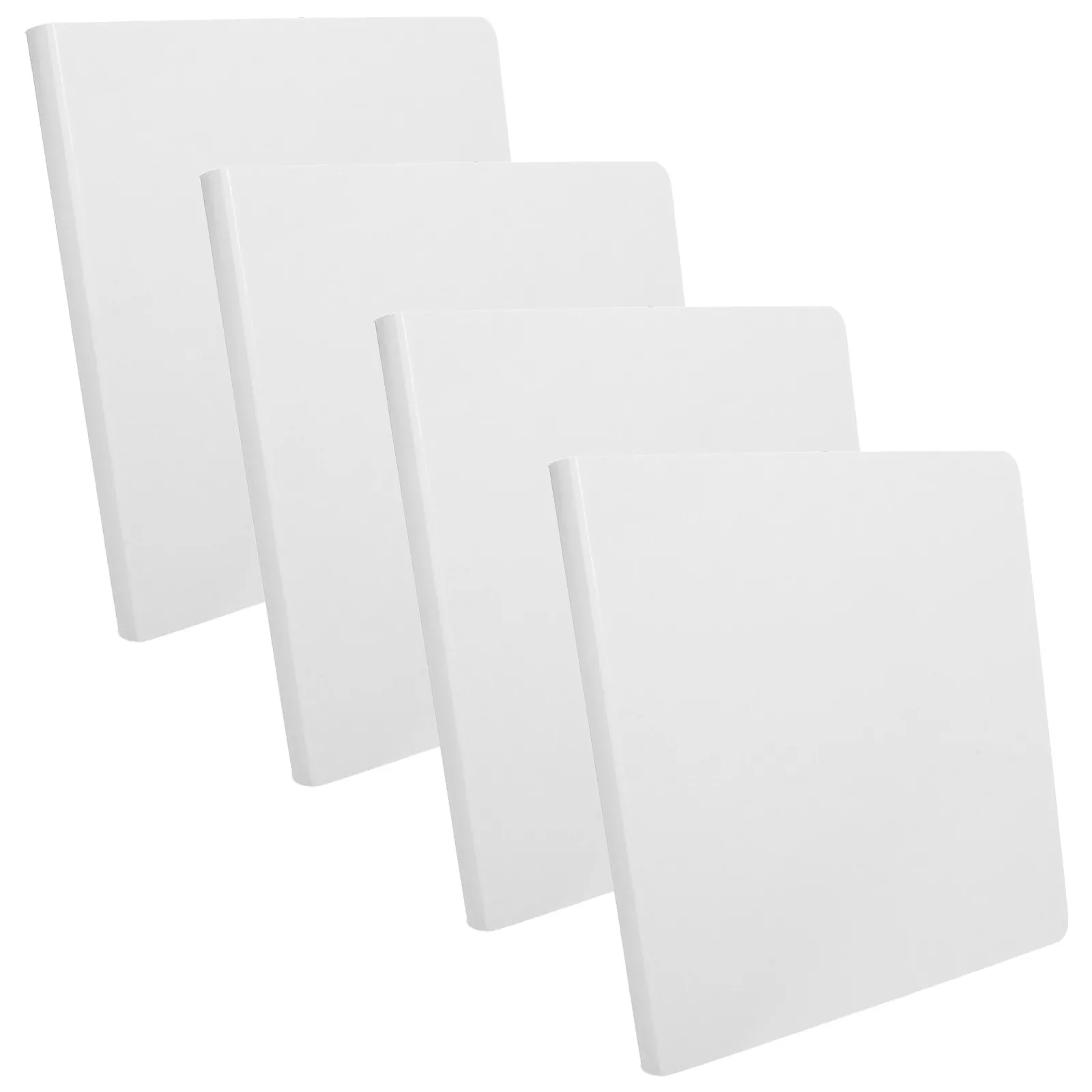 

4Pcs Blank Drawing Book for Heavyweight Cardstock Pages No Bleed Marker Crayon Pencil Friendly Portable Sketch Book