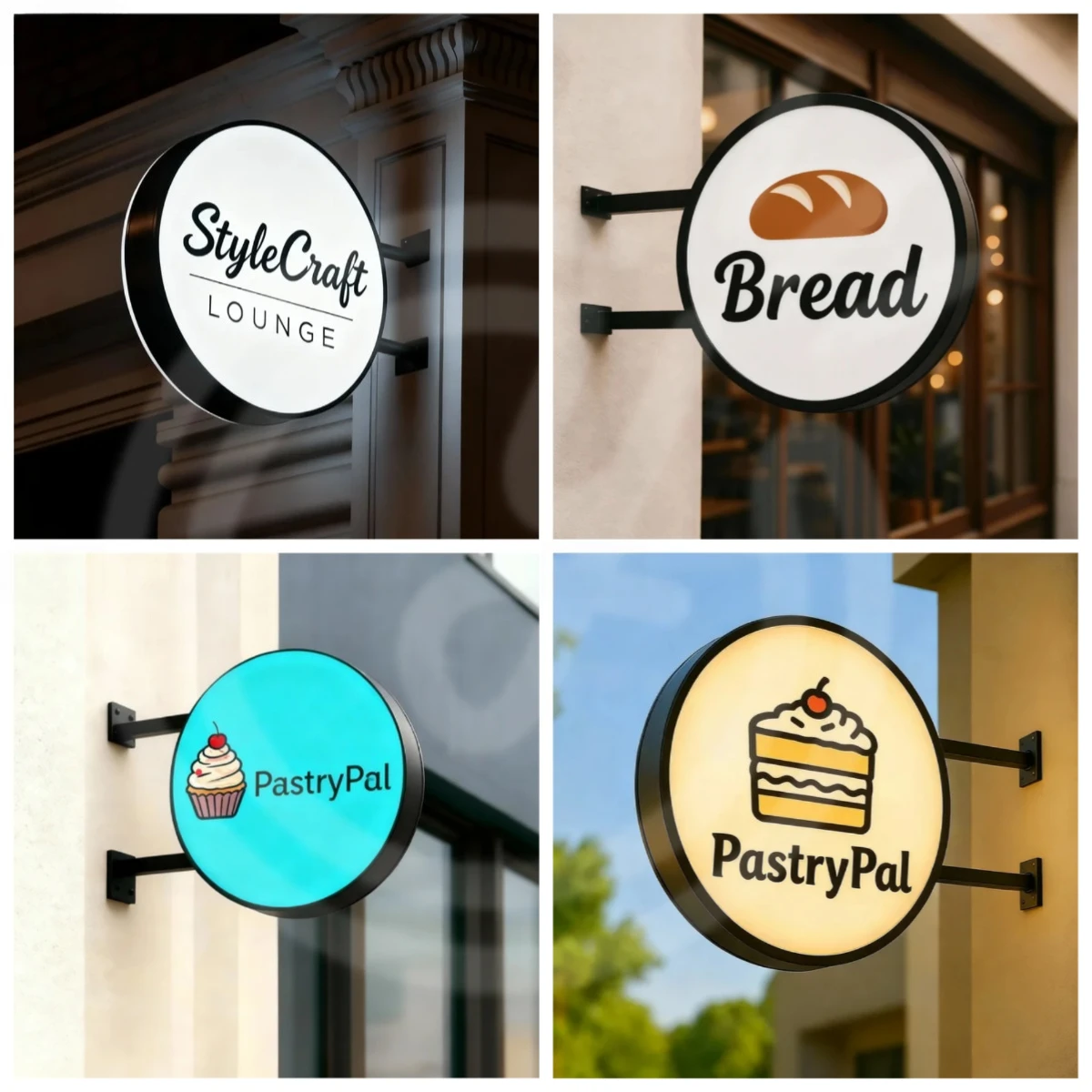 Custom Acrylic Signs Wall Logo Led Neon Sign Light Luminous Signage Box Advertising Home Business Metal Letters Bright Outdoor