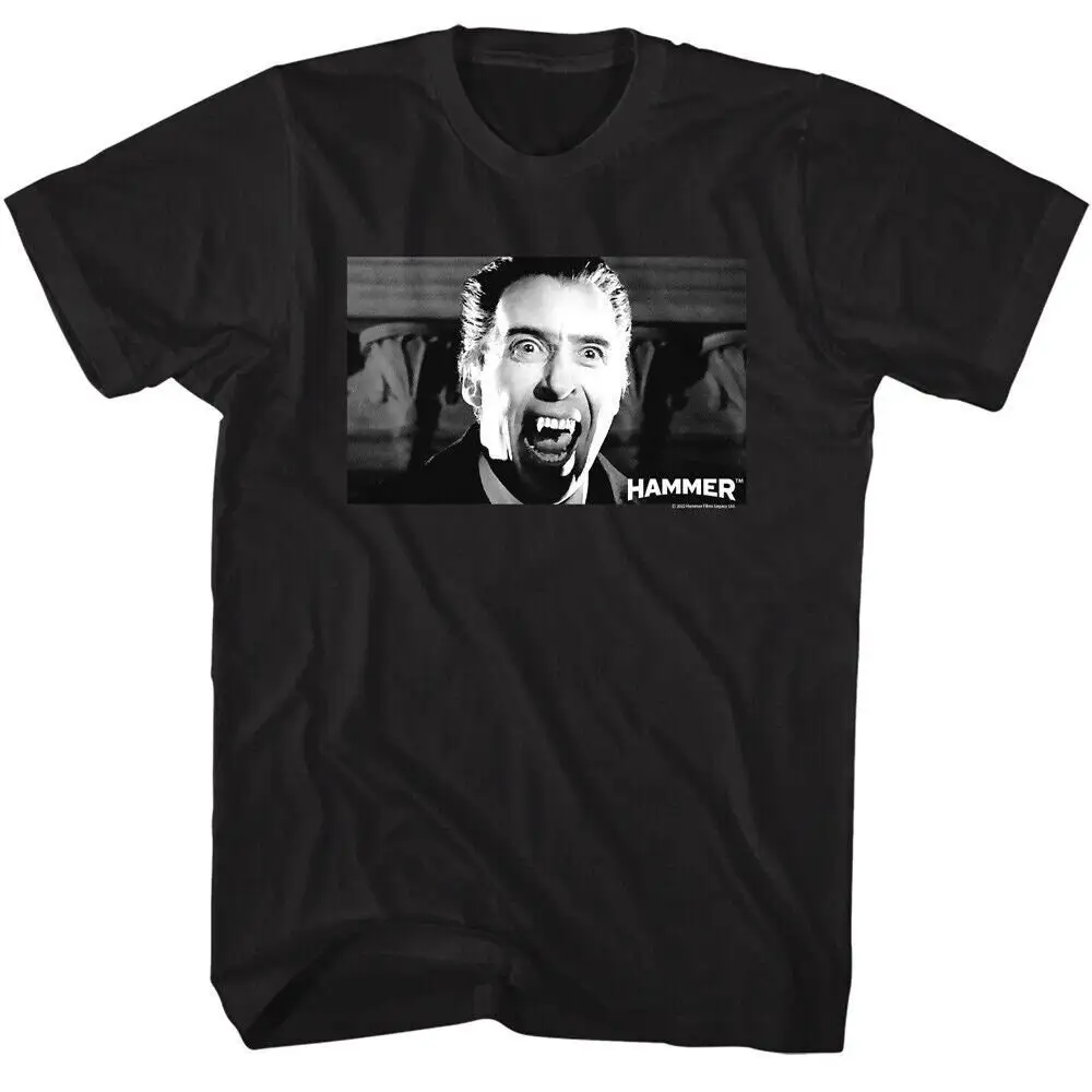 DRACULA T Shirt Christopher Lee Bearing Fangs