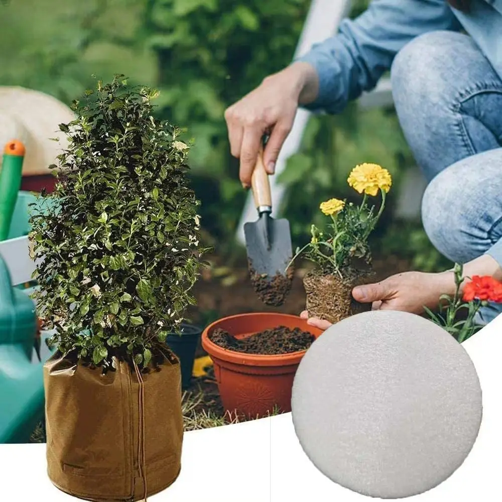 Anti-freeze Plants Frost Protection Bag Anti-tear Frost-Proof Thermal Pot Protector Keep Warm Plants Pot Winter Shrub Cover