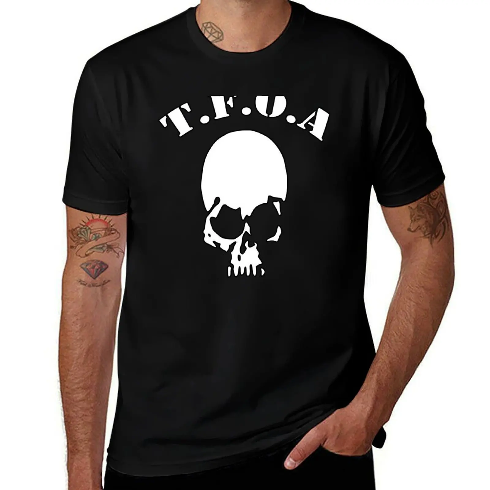 The Front of Armament - Skull T-Shirt Breathable Lightweight Summer Top T-Shirt