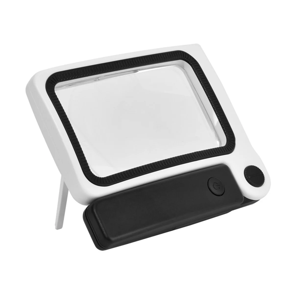 ABNJ 3.5X Profesjonalna Ręczna Lupa Powiększająca Soczewka do Czytania z 16 Diodami LED do Czytania