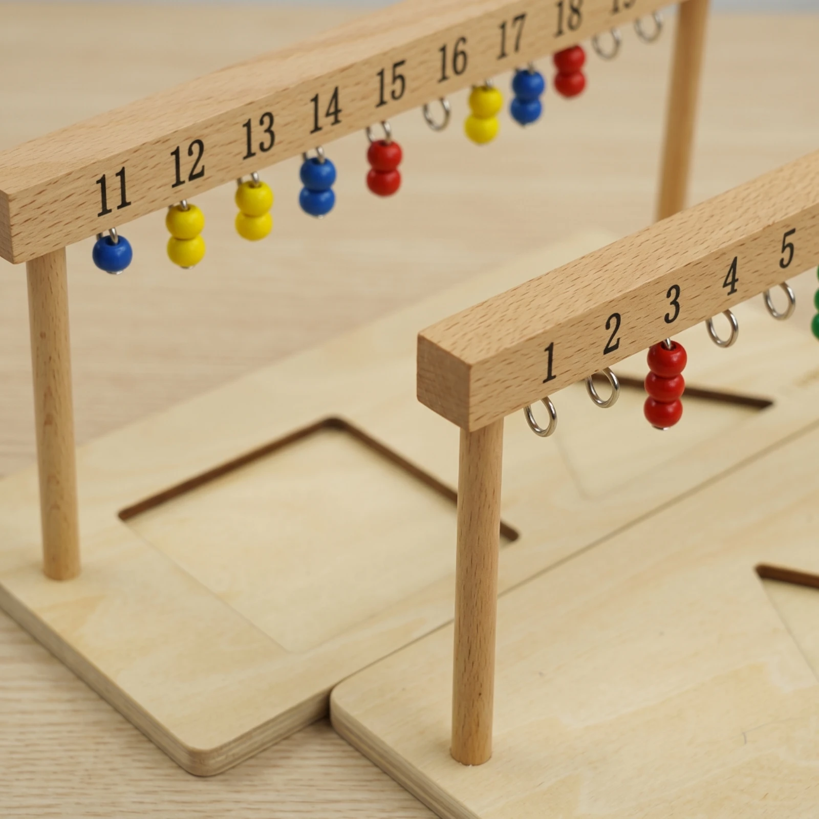 2-pieces-wooden-math-bead-rack-hands-on-bead-rack-with-shape-inserts-educational-abacus-sturdy-learning-tool-sturdy