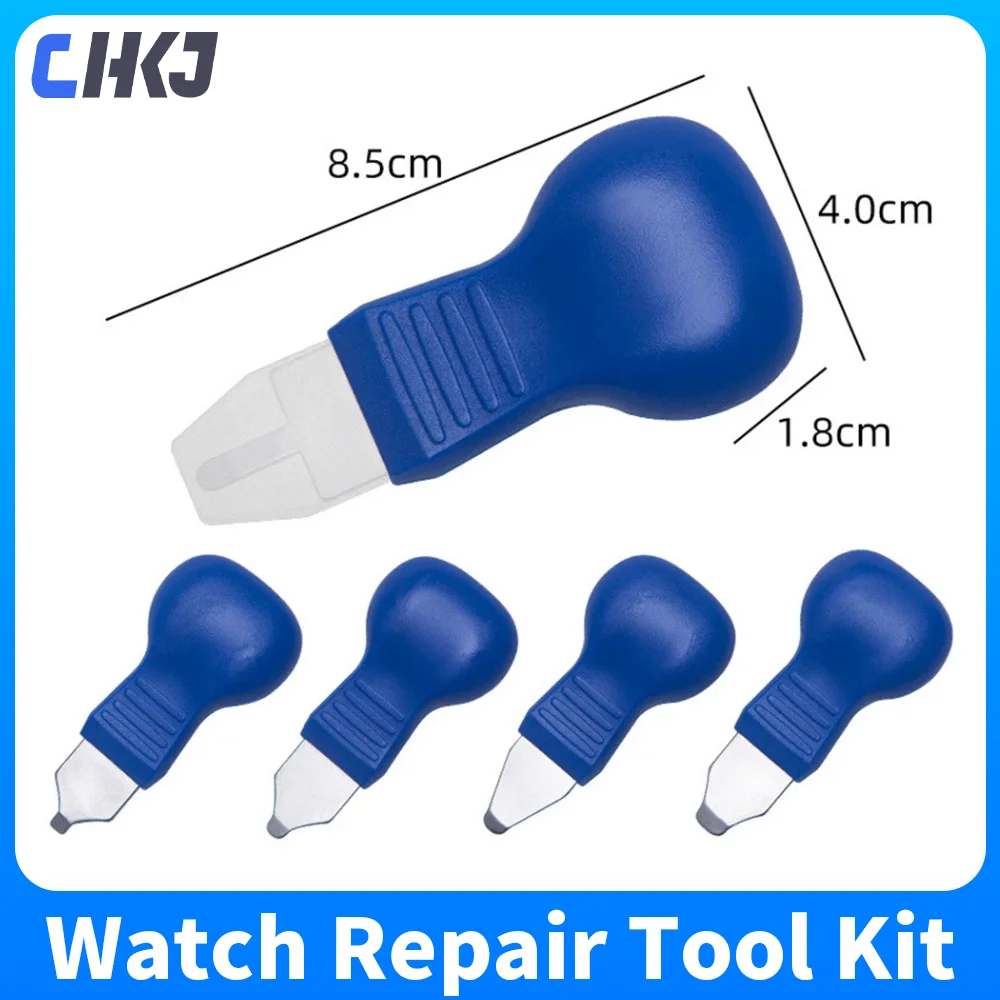 CHKJ 5PCS/Lot Watch Pry Knife Repair Tool Kit Car Key Case Opener Back Cover Remover Wrench Replacement Tool Accessories