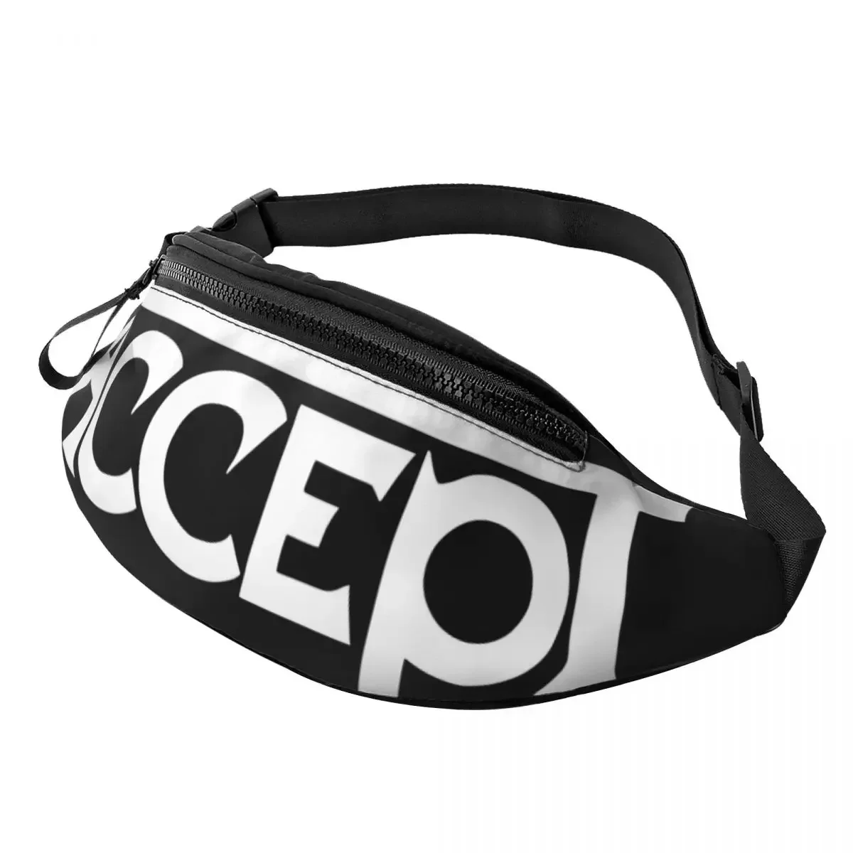 

ACCEPT Logo Belt Bag Accessories Casual For Women Dumpling Bags