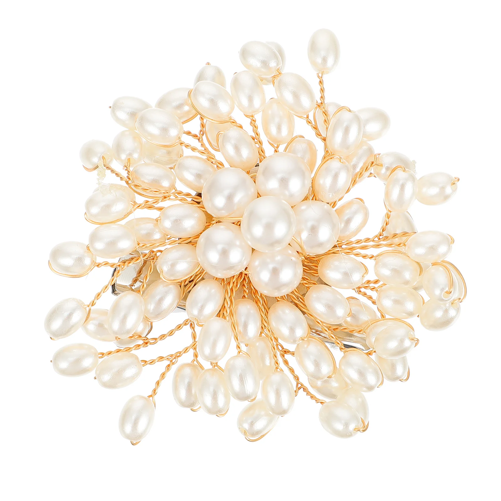 

Pearl Brooch Corsage Imitation Pearls Women Clothes Pin Elegant Realistic Glossy Collar Fix Bag Decoration Party Wedding Banquet