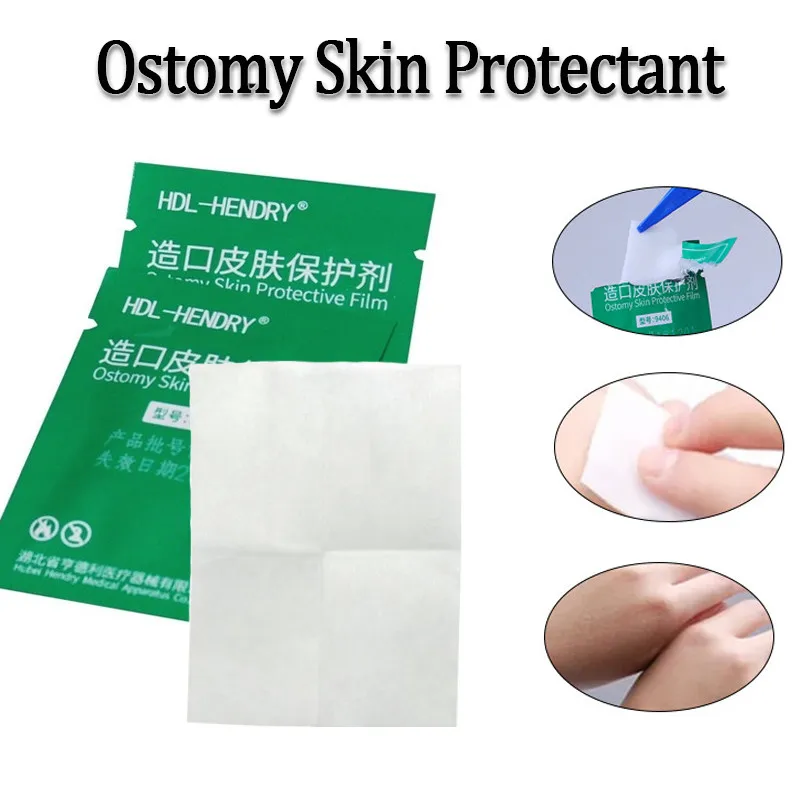 

10Pcs Ostomy Skin Protectant Anti-Leakage Effectively Isolate Secretions Ostomy Care Products