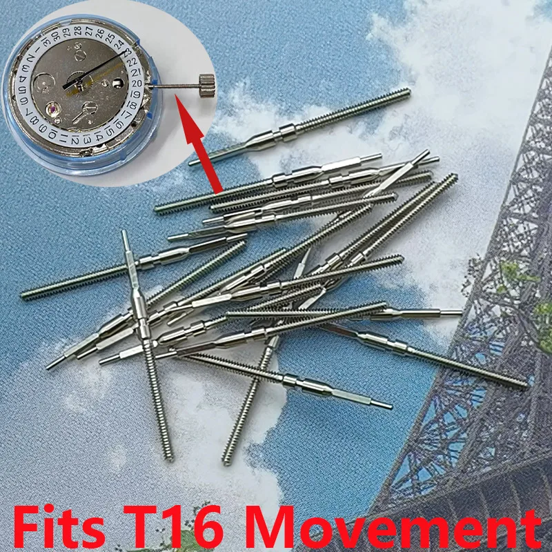 

Men Watch Crown Stem Fits T16 Movement Watch Repair Watch Crown Stem 316 Stainless steel Watch Crown Stem Parts