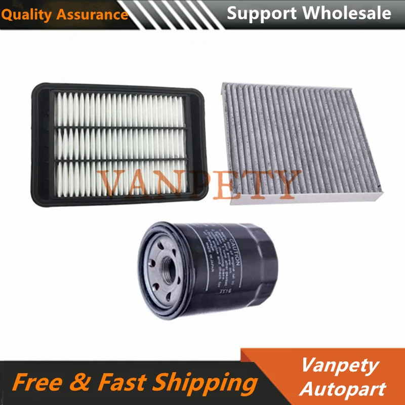 Set Filters 1500A023,27277-4M400,MD135737 For Mitsubishi Outlander ASX Lancer-ex 7803A004,B727A-79925,MZ690115,MD360935