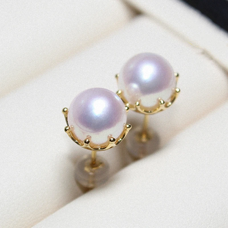 CAOSHI Simple and Delicate Imitation Pearl Earrings Elegant Lady Wedding Jewelry Chic Temperament Accessories for Engagement