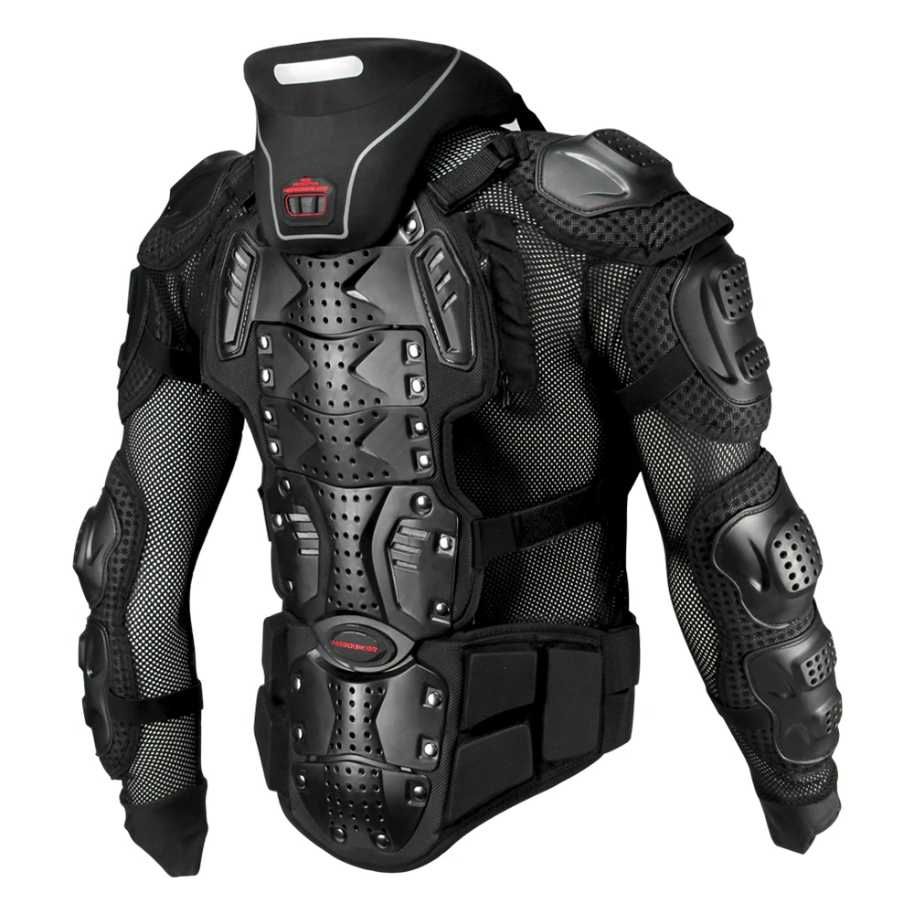 Motorcycle Body Armor Motorcycle Armor Protection Moto Racing Body Protector Jacket Motocross With Neck Protecto