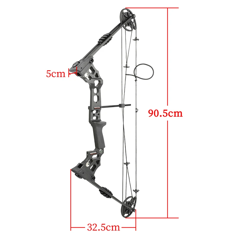 Imagem -06 - Junxing-composto Bow And Arrow Grupo Esquerda e Direita Deixe-off 80 Ibo 320fps Esportes ao ar Livre Caça Tiro Acessórios 2070lbs x8