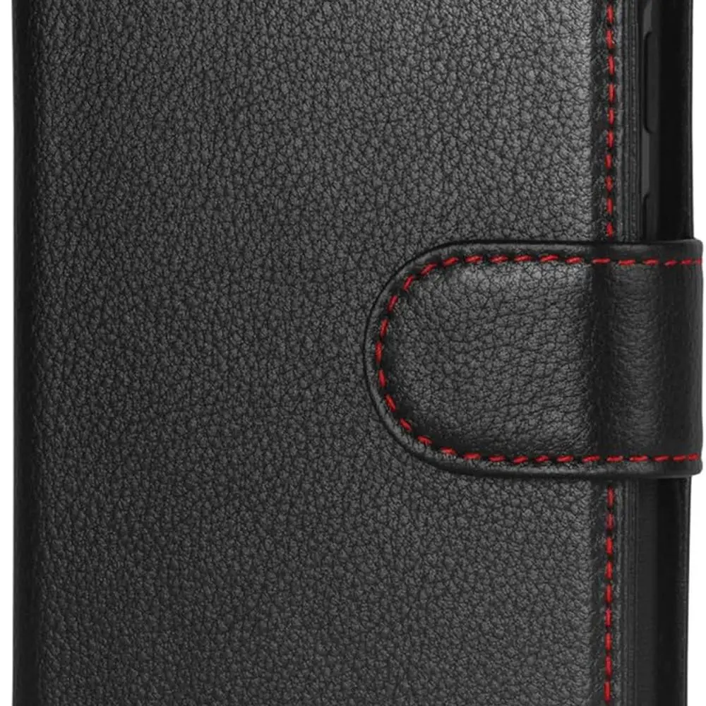 

Luxury Black Leather Wallet Case for Google Pixel 9 Pro XL with Stand and Card Holder