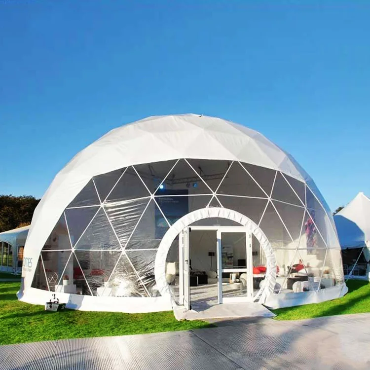 Luxury Design Geodesic Igloo Glamping Resort Camping Dome Tents for Selling