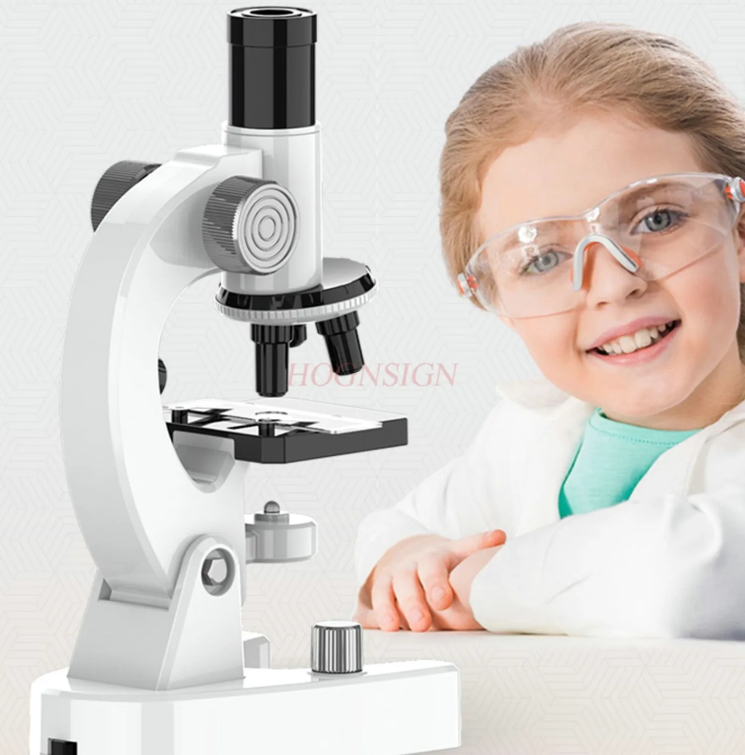 

Children's Microscope High magnification Science Experiment Set for Primary and Secondary School Students, Male and Female Toys