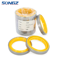 Excavator Rubber DWI Wiper Seal 57.15*76.13*11 Dust-proof  Seal for Cylinder oil Seal Ring