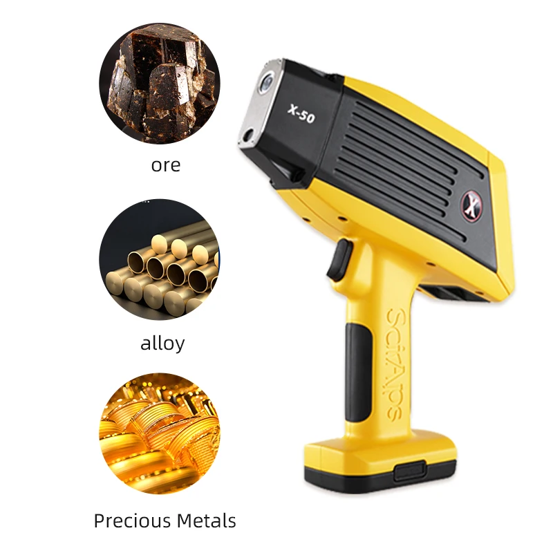 SciAps X-200 Handheld XRF Analyzer Metal Analyzer Spectrometers Handheld XRF Analyzer for Aluminum