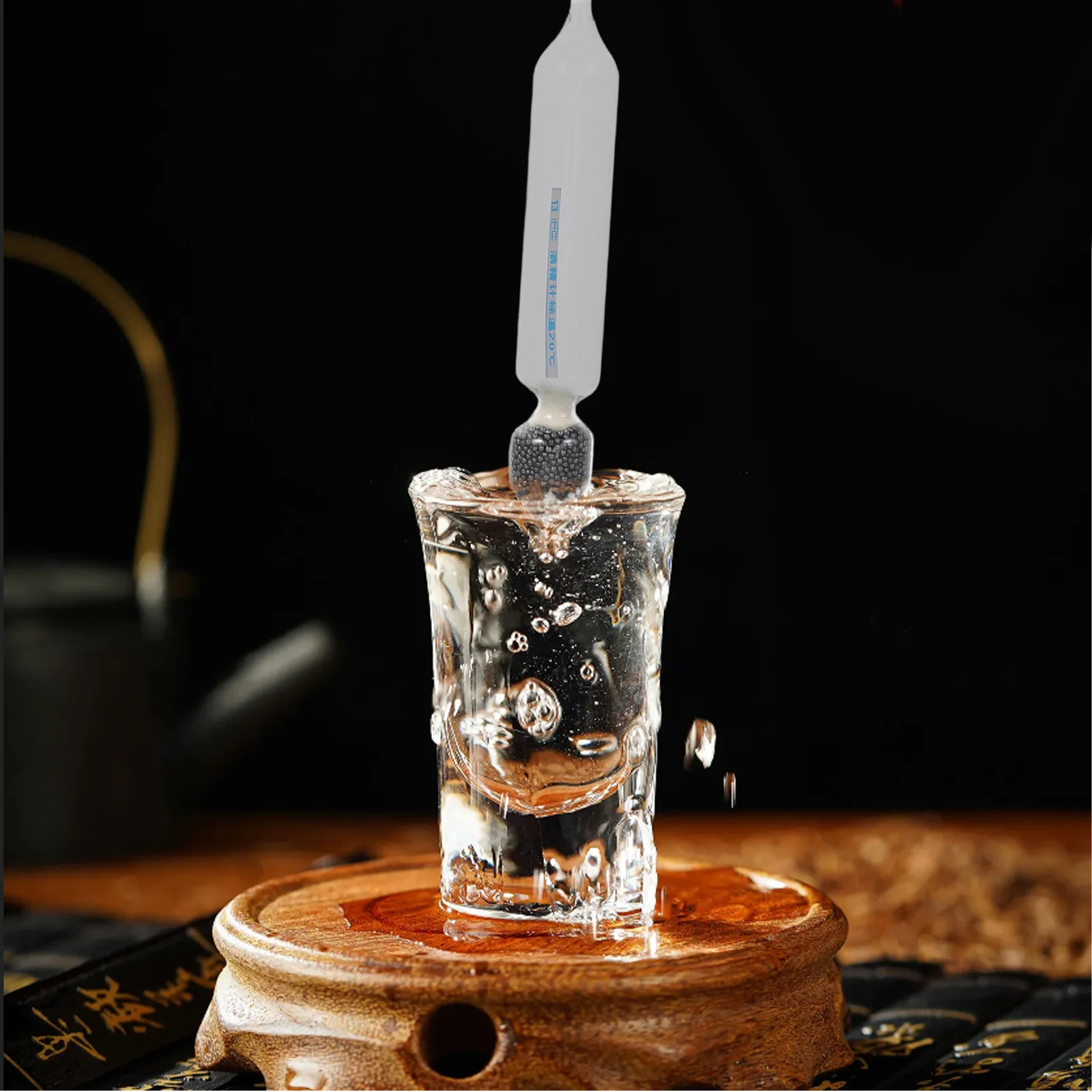 

3Pcs Hydrometer for Wine Alcohol Tester with Thermometer Measure Sugar Specific Gravity Home Distilling Equipment