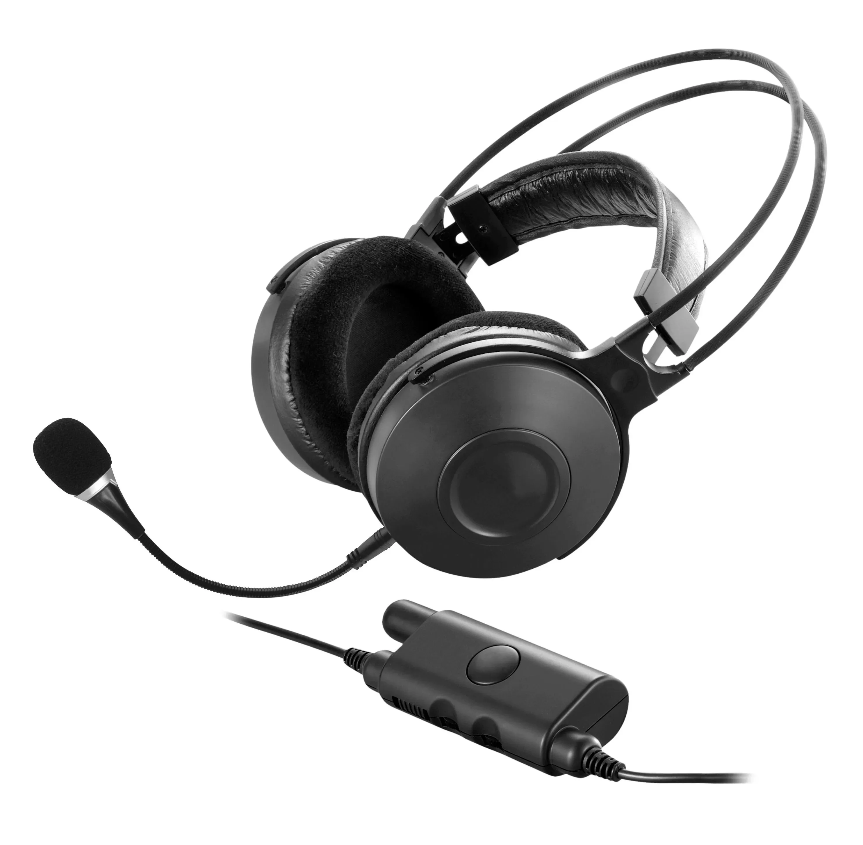 5.1-channel surround sound vibrating gaming headset