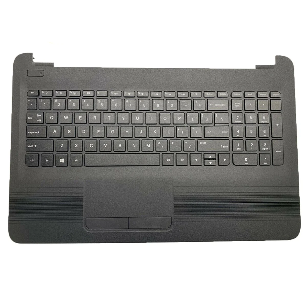 Imagem -02 - Teclado Russo dos Eua para hp Tpn-c125 Tpn-c126 15-ac 15-ay 15-af 15-ba 250 g4 g5 Tampa Superior do Palmrest 855027001 Novo