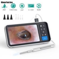 Digital Otoscope with Screen 3.9mm 1080P HD Ear Scope Endoscope Ear Cleaner With 2500mAh Rechargeable Battery