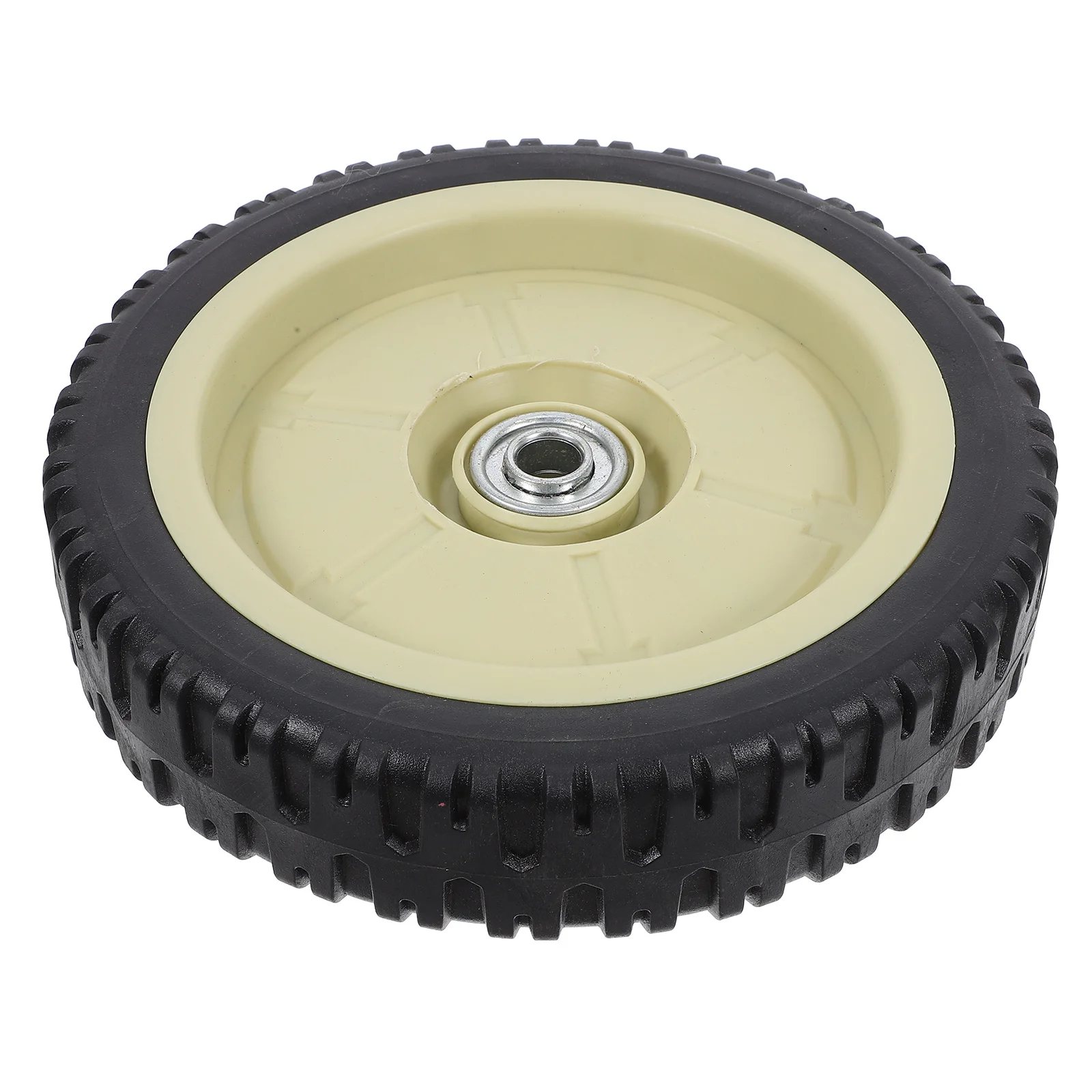 

Lawn Mower Wheel Replacement Solid Universal Fit Wheels For Mower Repair Grass Cutter Cart Casters Garden Tool Parts