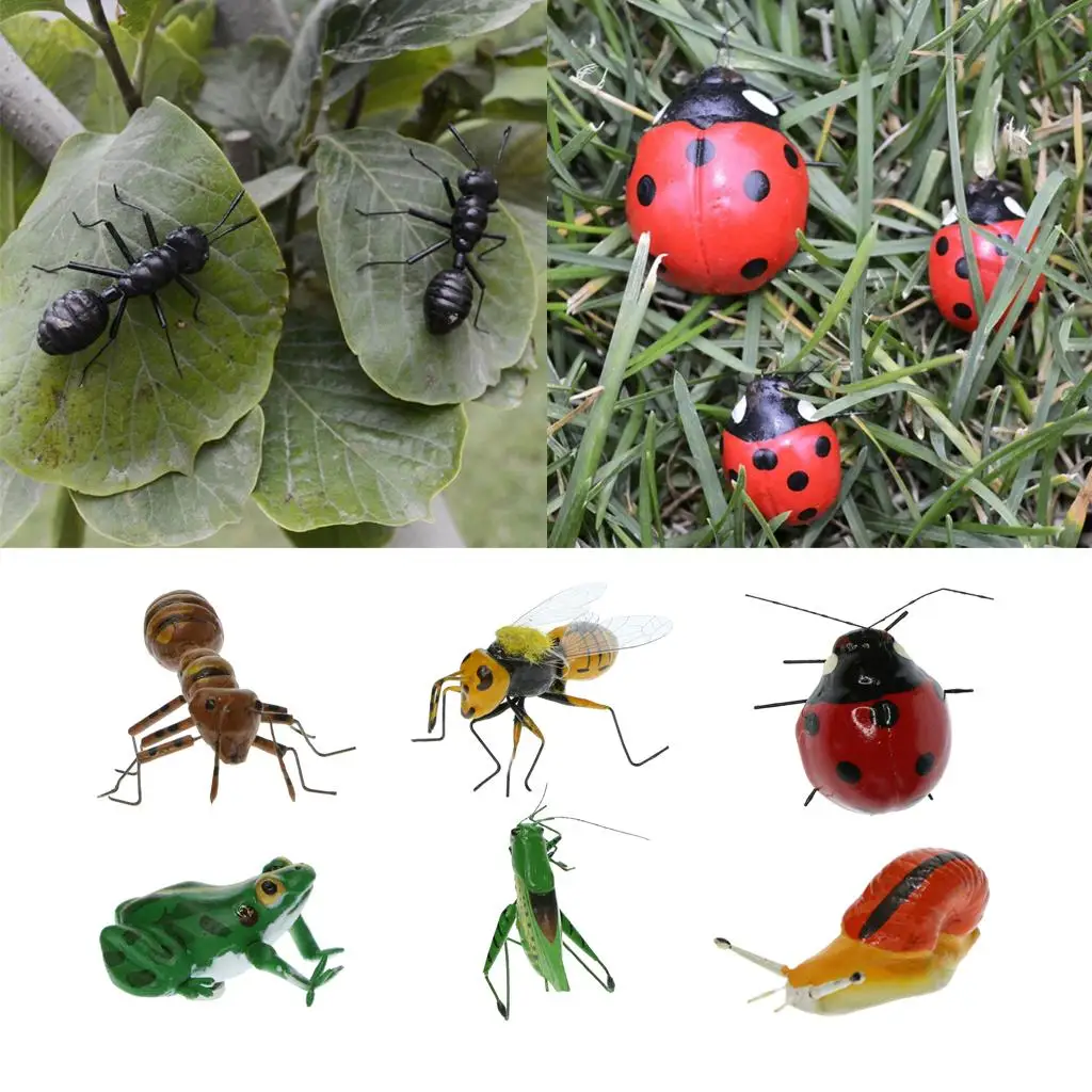 

Орнамент ручной работы, глиняная статуя животного, реалистичная фигурка, садовый декор для уличного газона, вешалка для горшка