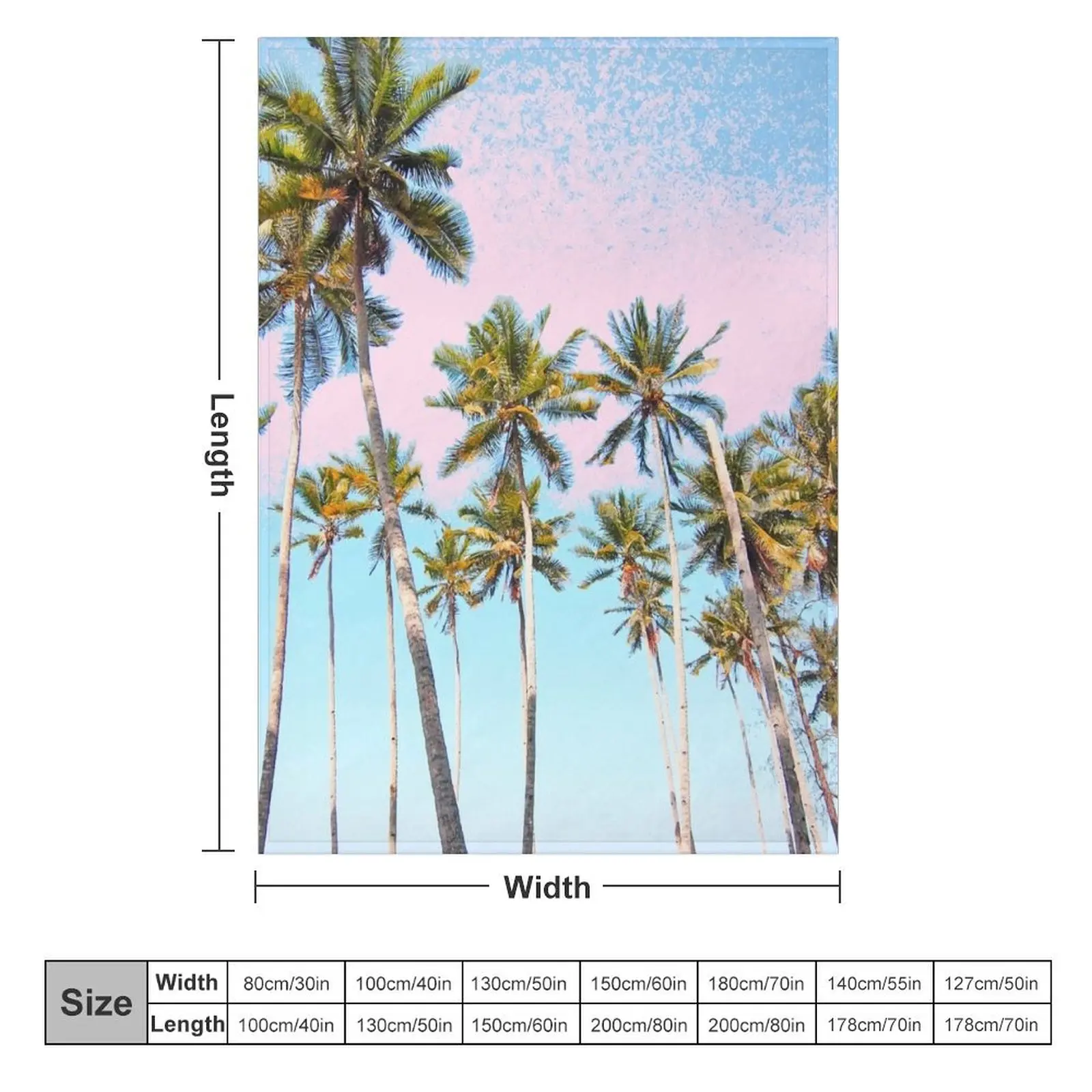 Coconut Palms #redbubble #decor #buyart Throw Blanket Luxury Brand Camping Blankets