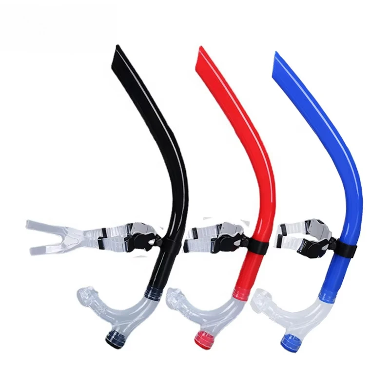 Manufacturer wholesale inclined pipe mouth design silicone ventilation pipe diving accessories breathing pipe