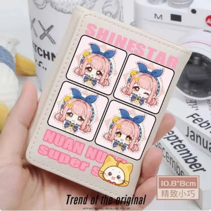 

Anime Miracle Nikki Fashion Wallet PU Purse Card Coin Hasp Money Bag Cosplay Gift B2148 Anime