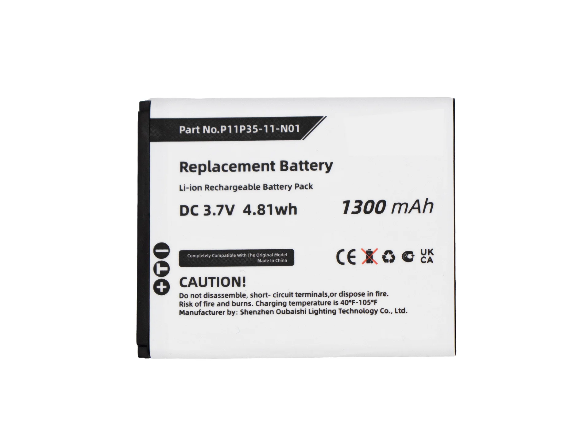 Replacement Battery for Texas Instruments  SELECT TI-Nspire CX, TI Nspire CX, TI Nspire CX CAS Graphing, TI-84 CE, TI-84 Plus CE