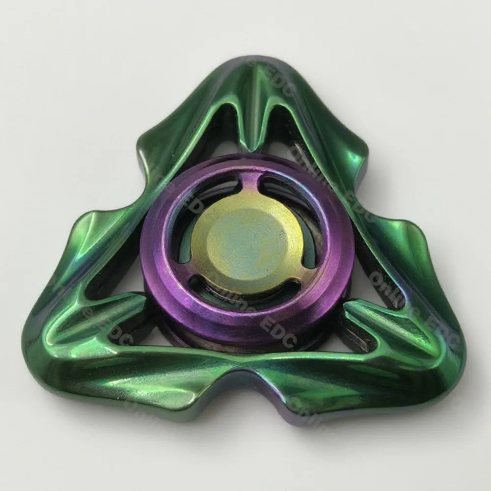 Verwendet EDC Spielzeug Fidget Spinner Wolfram Bunte Kerzen Drache Zappeln Spielzeug Für Erwachsene Gyro Büro Schreibtisch Zubehör