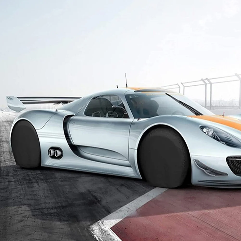 ผ้าคลุมยางอะไหล่ 15 นิ้ว กันน้ำ กันแดด น้ำหนักเบา พับเก็บได้ สำหรับปกป้องยางรถพ่วง ใช้สำหรับจัดเก็บกลางแจ้ง