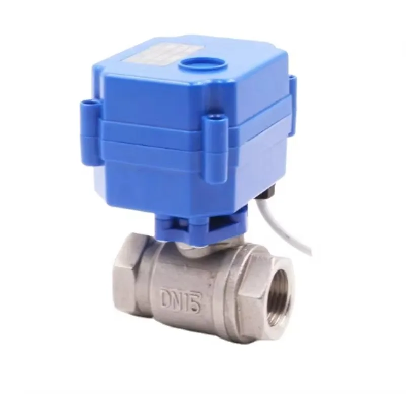 DN15 DN20 DN25 2-WAY Electric Motorized Ball Valve CE Certified Automatic Control