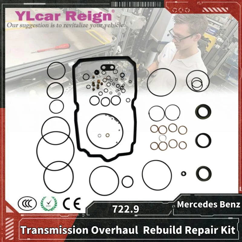 

722.9 Automatic Transmission Gearbox Overhaul Kit Rebuild Repair Kit Seals Gasket Fit O-rings for Mercedes Benz Car Accessories