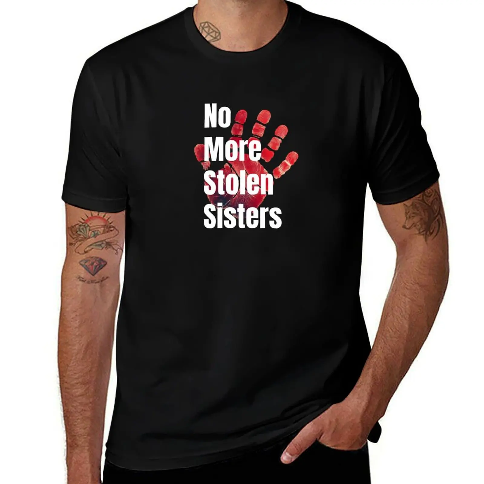 

No More Stolen Sisters T-Shirt kawaii clothes luxury designer custom t-shirts custom t shirt Men's t-shirt