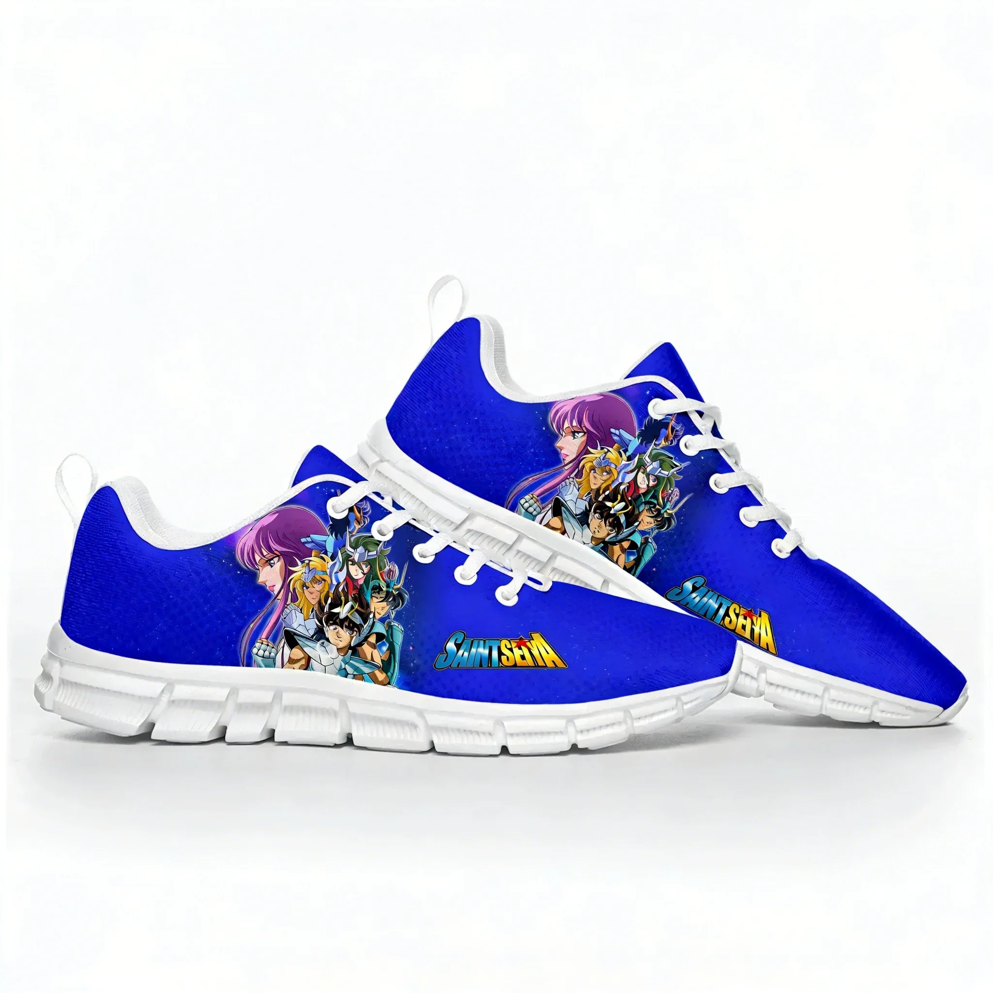 Saint Seiya Sports Shoes Mens Womens Teenager Customized Sneakers Casual Custom Made Shoe High Quality Couple Shoes