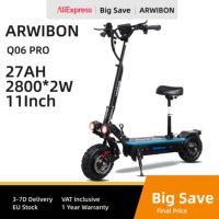 ARWIBON Q06Pro Electric Scooter 2800W*2 Dual Powerful Motor 11\