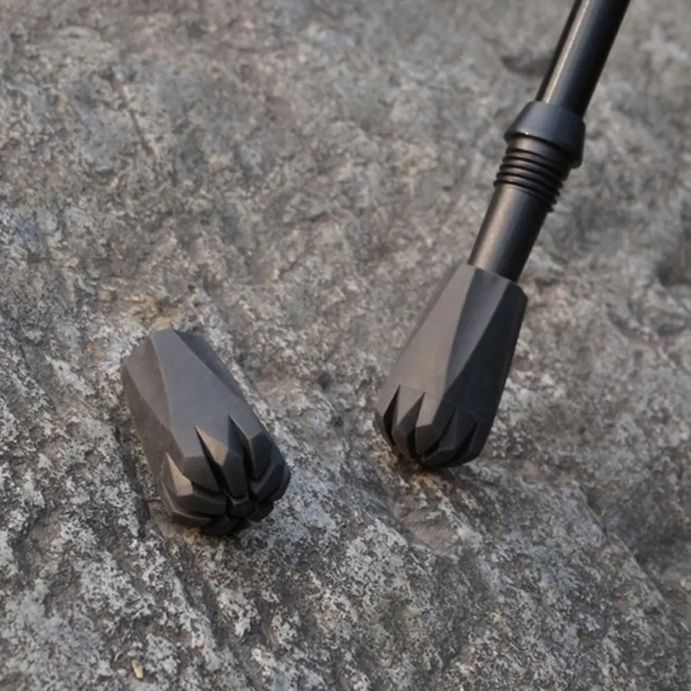 Nordic Style 9 styles Hiking Alpenstock Accessories Walking Stick Head Trekking Poles Protectors Pole Replacement Tips