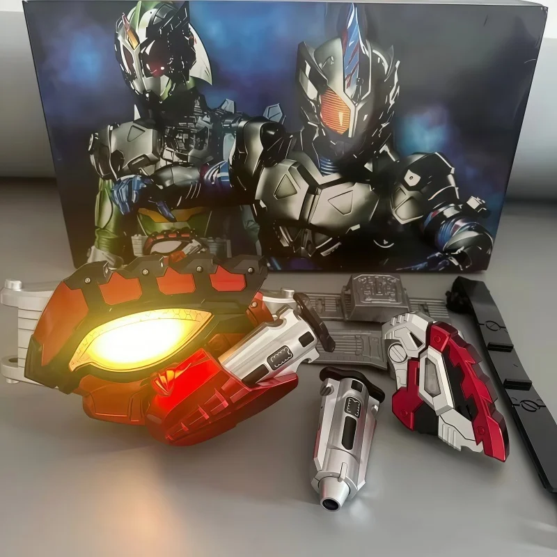 

Kamen Rider Chihiro Dx Driver Belt With Syringe Crow Armband Strap Full Japanese Voice Effects Henshin Belt For Collection