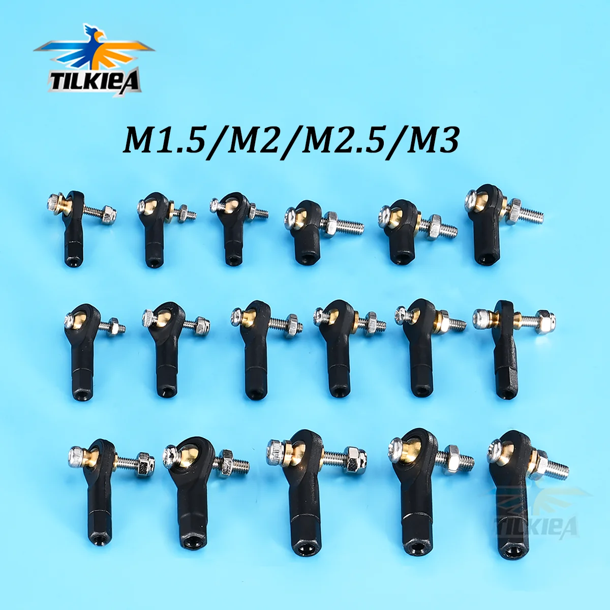 10 ชิ้น บัลล์ยึดแกนสายเคเบิลไนลอน M1.5-M4 สำหรับโมเดล RC รถยนต์ โดรน รถบังคับ ของเล่น ใช้งานได้จริง ทนทาน พร้อมคำแนะนำการใช้งานจากผู้ใช้จริง