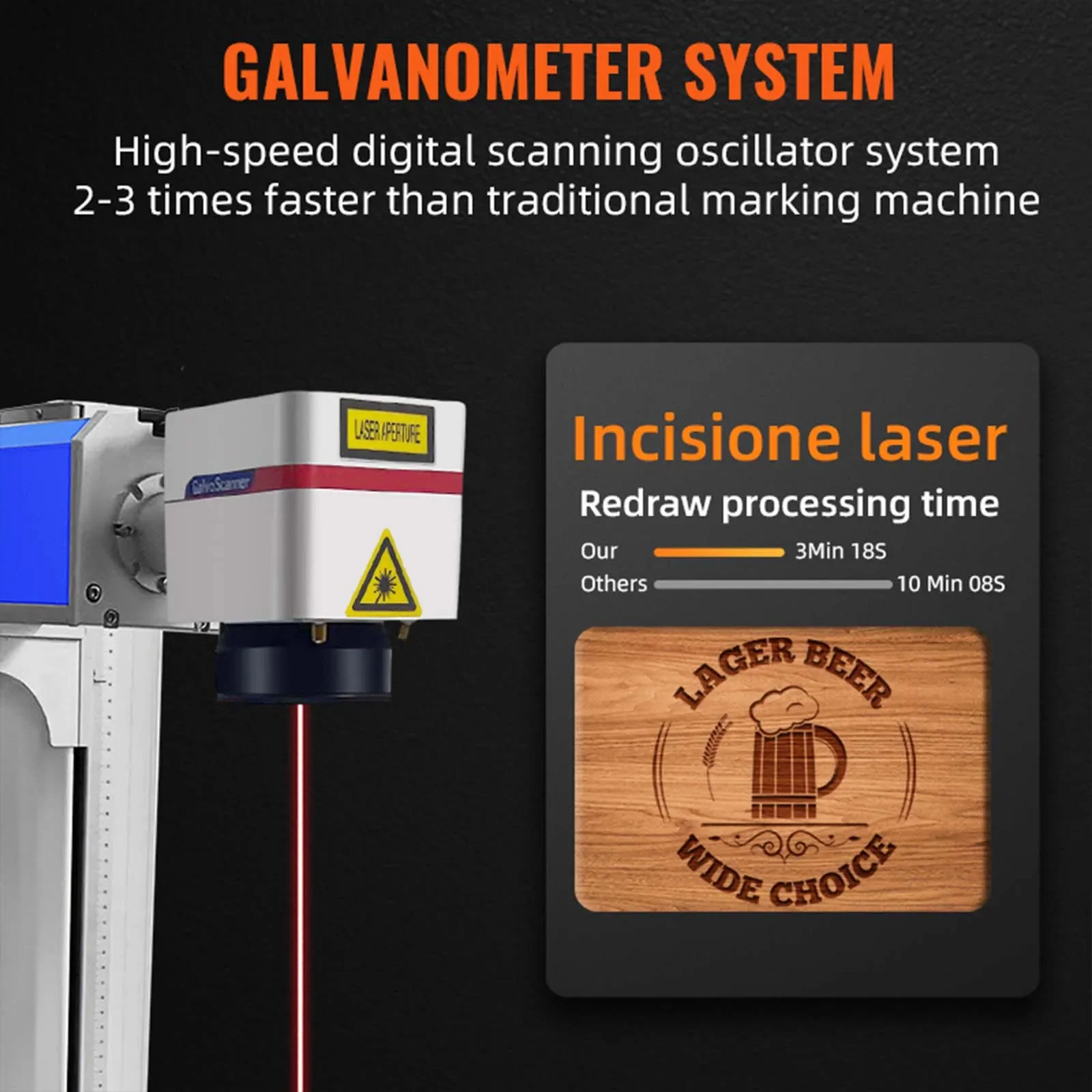 SIHAO 30/50W Laser Marking Machine Laser Engraver Metal Stainless Steel Cutting Gold Silver Ring Jewelry Engraving Machine