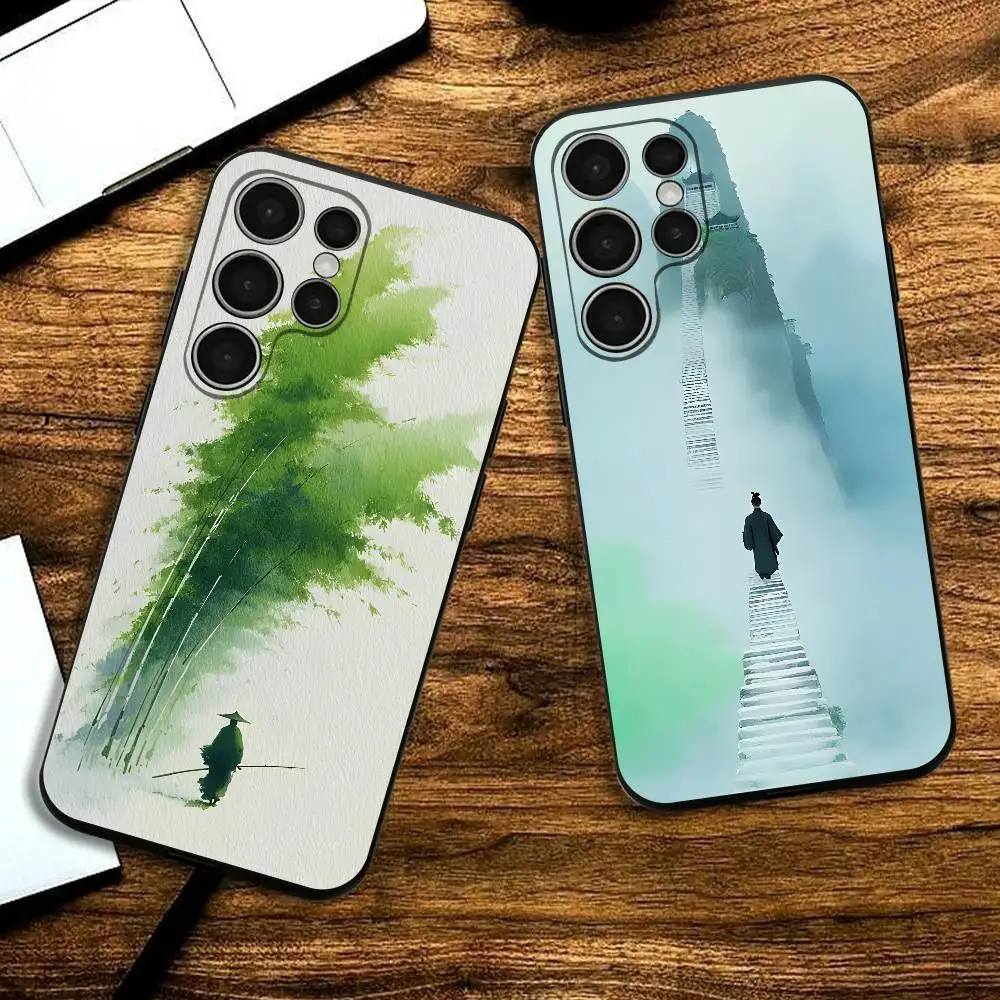 

A Lone Wanderer's World Phone Silicone Case for Samsung S24,22,20,23,21,20 Ultra Plus Lite 5G Print Cover