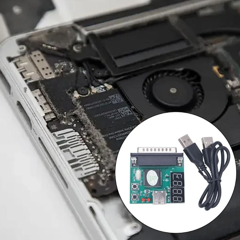 Испытательная карта с ошибкой компьютера USB Питание 4 цифр диагностической карты для ноутбук