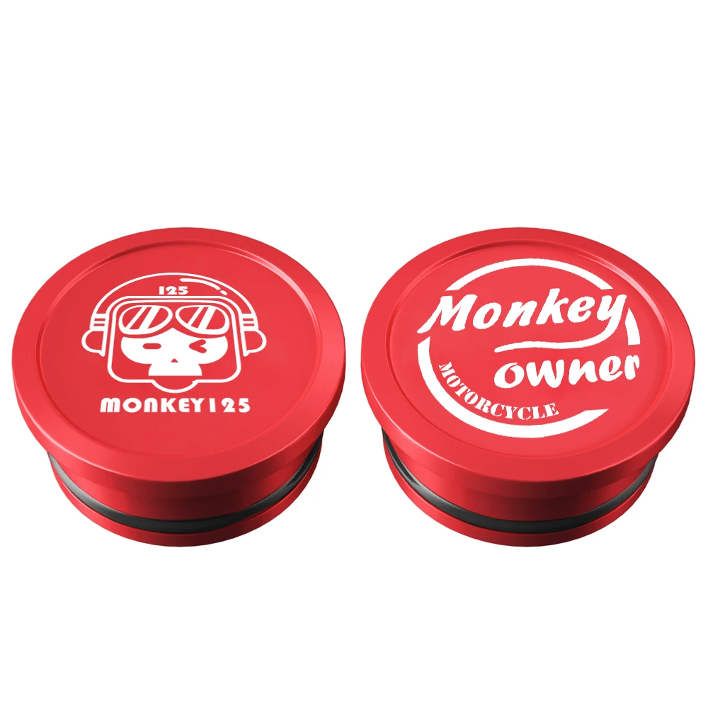 Frame Caps Machined Aluminum Laser Marking For Honda Monkey 125 Z125M Z125MK Z125MA