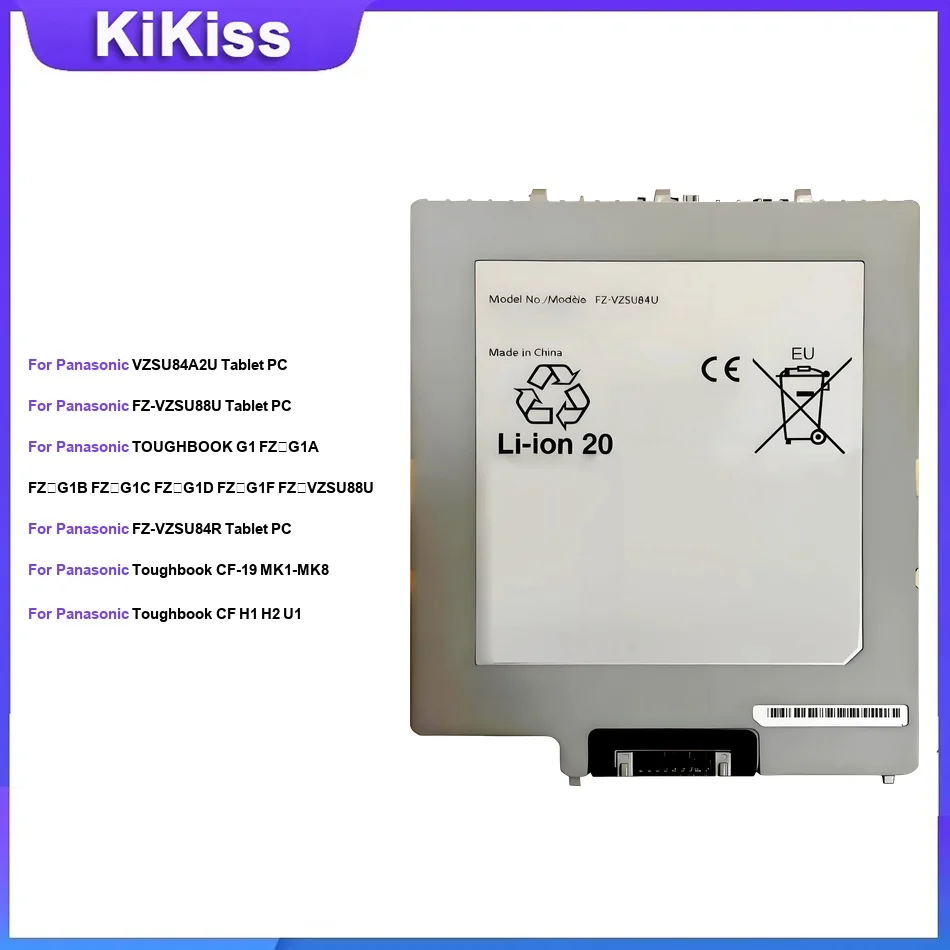

Аккумулятор для Panasonic VZSU84A2U FZ-VZSU88U TOUGHBOOK G1 FZ-VZSU84R для планшетных ПК Toughbook CF-19 MK1-MK8 CF H1 H2 U1 SU50L