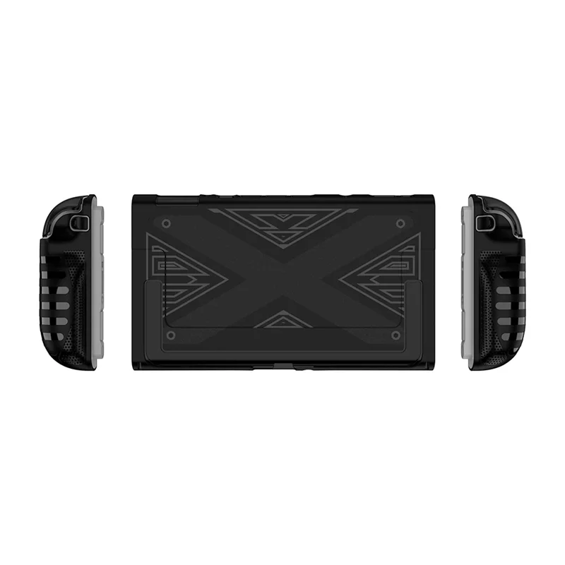 Neu!NS Schutzhülle Handheld Konsole Fall Split Typ Zurück Abdeckung Mit Ständer Anti-Scratch Spiel