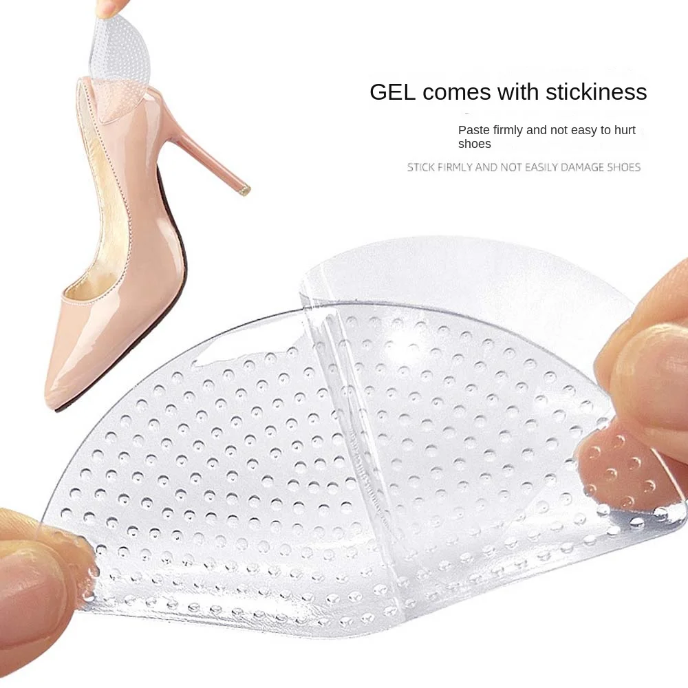 Transparent Foot Arch Pads Foot Care Tools Gel Orthopedic Pads Arch Support Insoles Foot Shock-absorber Insert Cushion