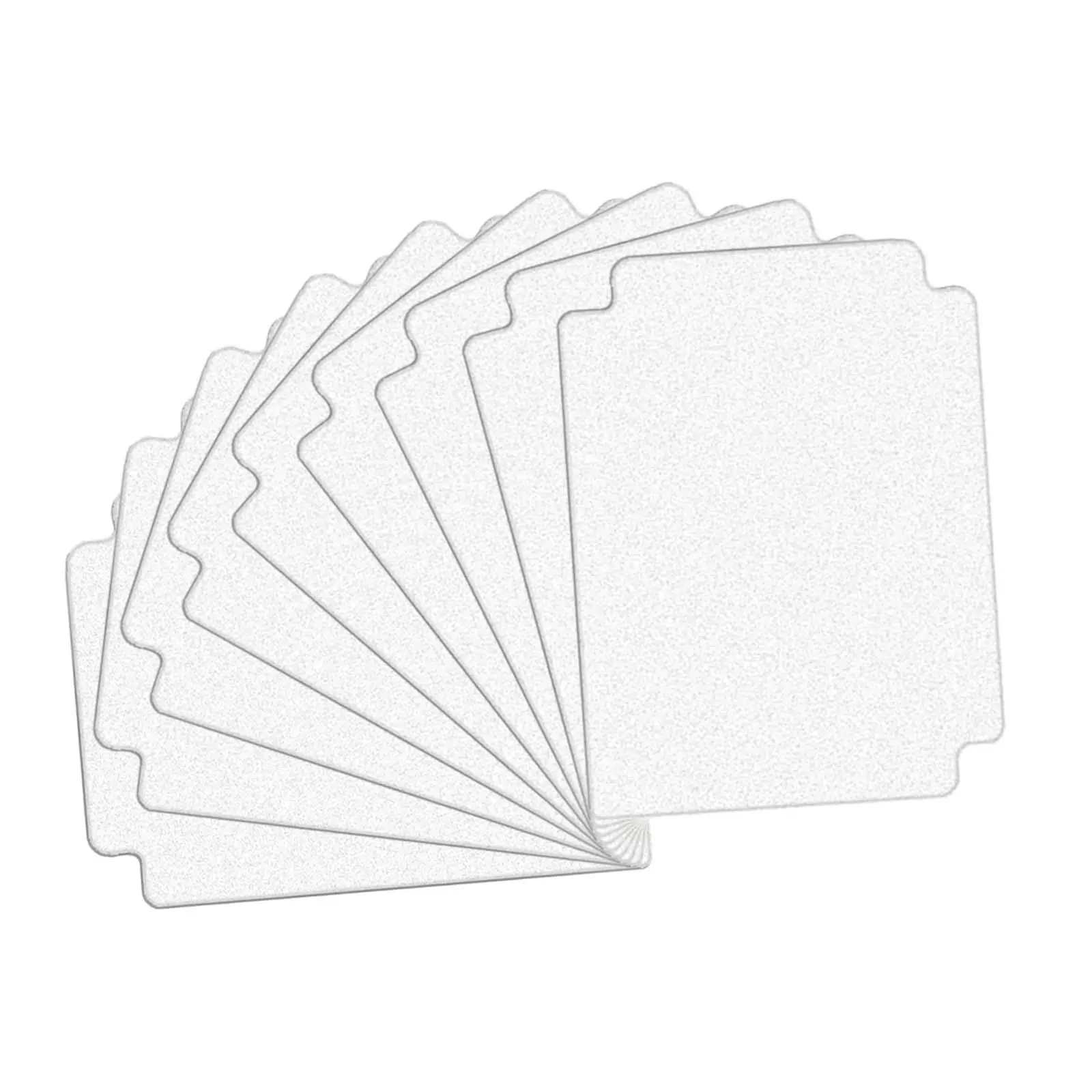 Pack of 10 trading card dividers card page dividers cards card sorting pages