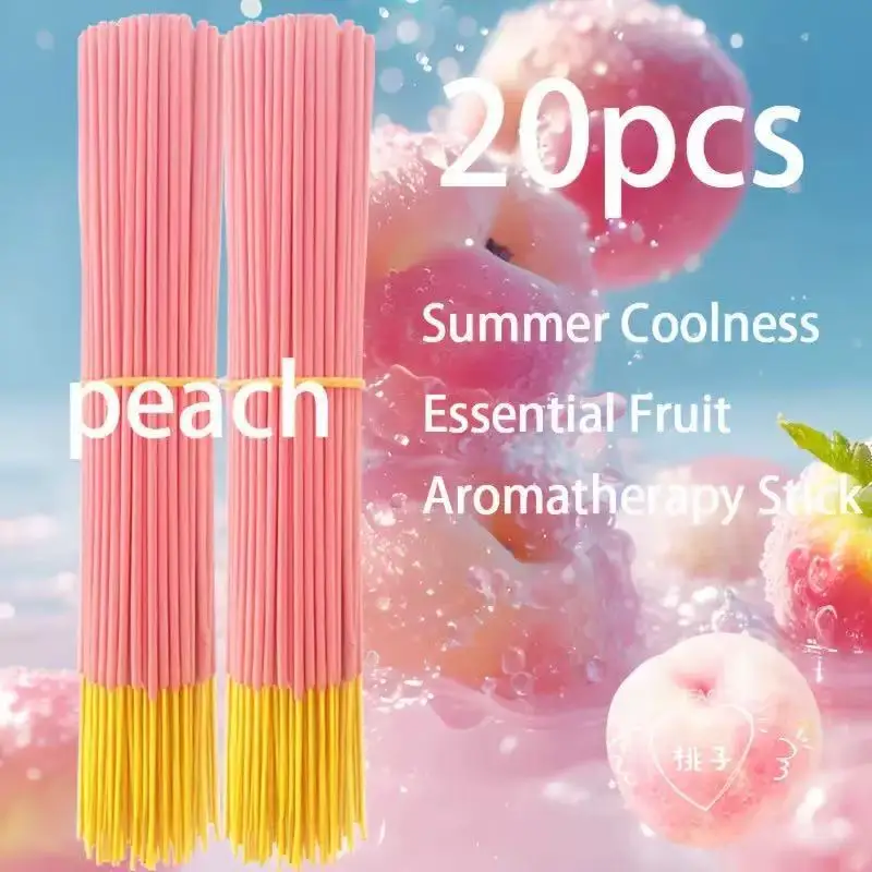 Peach Thread Incense Sandalwood Indoor Agarwood Aromatherapy Deodorization Bedroom Long lasting Fragrance